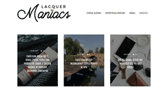 Desktop Screenshot of lacquer-maniacs.com